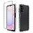 Custodia Silicone Trasparente Ultra Sottile Morbida Cover Fronte e Retro 360 Gradi Sfumato JX1 per Samsung Galaxy A13 4G Chiaro