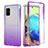 Custodia Silicone Trasparente Ultra Sottile Morbida Cover Fronte e Retro 360 Gradi Sfumato JX1 per Samsung Galaxy A71 4G A715