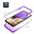 Custodia Silicone Trasparente Ultra Sottile Morbida Cover Fronte e Retro 360 Gradi Sfumato JX1 per Samsung Galaxy M32 5G