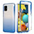 Custodia Silicone Trasparente Ultra Sottile Morbida Cover Fronte e Retro 360 Gradi Sfumato JX1 per Samsung Galaxy M40S