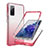 Custodia Silicone Trasparente Ultra Sottile Morbida Cover Fronte e Retro 360 Gradi Sfumato JX1 per Samsung Galaxy S20 FE 4G