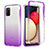 Custodia Silicone Trasparente Ultra Sottile Morbida Cover Fronte e Retro 360 Gradi Sfumato JX4 per Samsung Galaxy A02s