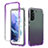 Custodia Silicone Trasparente Ultra Sottile Morbida Cover Fronte e Retro 360 Gradi Sfumato M01 per Samsung Galaxy S21 5G