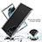 Custodia Silicone Trasparente Ultra Sottile Morbida Cover Fronte e Retro 360 Gradi Sfumato M01 per Samsung Galaxy S21 Ultra 5G