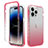 Custodia Silicone Trasparente Ultra Sottile Morbida Cover Fronte e Retro 360 Gradi Sfumato per Apple iPhone 14 Pro Max