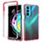 Custodia Silicone Trasparente Ultra Sottile Morbida Cover Fronte e Retro 360 Gradi Sfumato per Motorola Moto Edge 20 5G