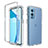 Custodia Silicone Trasparente Ultra Sottile Morbida Cover Fronte e Retro 360 Gradi Sfumato per OnePlus 9 5G