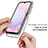 Custodia Silicone Trasparente Ultra Sottile Morbida Cover Fronte e Retro 360 Gradi Sfumato per Samsung Galaxy A13 4G