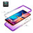 Custodia Silicone Trasparente Ultra Sottile Morbida Cover Fronte e Retro 360 Gradi Sfumato per Samsung Galaxy A20