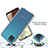 Custodia Silicone Trasparente Ultra Sottile Morbida Cover Fronte e Retro 360 Gradi Sfumato per Samsung Galaxy F12