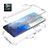 Custodia Silicone Trasparente Ultra Sottile Morbida Cover Fronte e Retro 360 Gradi Sfumato per Samsung Galaxy S20