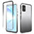 Custodia Silicone Trasparente Ultra Sottile Morbida Cover Fronte e Retro 360 Gradi Sfumato per Samsung Galaxy S20 Plus Grigio Scuro