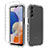 Custodia Silicone Trasparente Ultra Sottile Morbida Cover Fronte e Retro 360 Gradi Sfumato ZJ1 per Samsung Galaxy A15 4G Chiaro