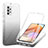 Custodia Silicone Trasparente Ultra Sottile Morbida Cover Fronte e Retro 360 Gradi Sfumato ZJ1 per Samsung Galaxy A32 4G