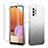 Custodia Silicone Trasparente Ultra Sottile Morbida Cover Fronte e Retro 360 Gradi Sfumato ZJ2 per Samsung Galaxy A32 5G Nero