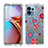 Custodia Silicone Trasparente Ultra Sottile Morbida Cover Fronte e Retro 360 JX1 per Motorola Moto Edge Plus (2023) 5G