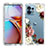 Custodia Silicone Trasparente Ultra Sottile Morbida Cover Fronte e Retro 360 JX1 per Motorola Moto Edge Plus (2023) 5G