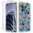 Custodia Silicone Trasparente Ultra Sottile Morbida Cover Fronte e Retro 360 JX1 per OnePlus 10 Pro 5G Blu