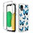 Custodia Silicone Trasparente Ultra Sottile Morbida Cover Fronte e Retro 360 JX1 per Samsung Galaxy A03 Core