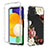 Custodia Silicone Trasparente Ultra Sottile Morbida Cover Fronte e Retro 360 JX1 per Samsung Galaxy A22 5G Marrone