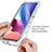 Custodia Silicone Trasparente Ultra Sottile Morbida Cover Fronte e Retro 360 JX1 per Xiaomi Mi 11i 5G