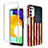 Custodia Silicone Trasparente Ultra Sottile Morbida Cover Fronte e Retro 360 JX3 per Samsung Galaxy A03s Multicolore