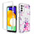 Custodia Silicone Trasparente Ultra Sottile Morbida Cover Fronte e Retro 360 JX3 per Samsung Galaxy F02S SM-E025F