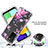 Custodia Silicone Trasparente Ultra Sottile Morbida Cover Fronte e Retro 360 JX4 per Samsung Galaxy M02s