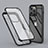 Custodia Silicone Trasparente Ultra Sottile Morbida Cover Fronte e Retro 360 LK1 per Apple iPhone 13 Pro