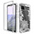 Custodia Silicone Trasparente Ultra Sottile Morbida Cover Fronte e Retro 360 per Google Pixel 6 Pro 5G Bianco