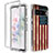 Custodia Silicone Trasparente Ultra Sottile Morbida Cover Fronte e Retro 360 per Google Pixel 7 5G Multicolore