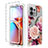 Custodia Silicone Trasparente Ultra Sottile Morbida Cover Fronte e Retro 360 per Motorola Moto Edge Plus (2023) 5G Lavanda