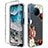 Custodia Silicone Trasparente Ultra Sottile Morbida Cover Fronte e Retro 360 per Nokia X100 5G