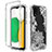 Custodia Silicone Trasparente Ultra Sottile Morbida Cover Fronte e Retro 360 per Samsung Galaxy A03 Core Bianco