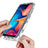 Custodia Silicone Trasparente Ultra Sottile Morbida Cover Fronte e Retro 360 per Samsung Galaxy A20