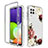 Custodia Silicone Trasparente Ultra Sottile Morbida Cover Fronte e Retro 360 per Samsung Galaxy A22 4G