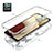 Custodia Silicone Trasparente Ultra Sottile Morbida Cover Fronte e Retro 360 per Samsung Galaxy F12