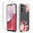 Custodia Silicone Trasparente Ultra Sottile Morbida Cover Fronte e Retro 360 per Samsung Galaxy Jump3 5G Oro Rosa