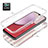 Custodia Silicone Trasparente Ultra Sottile Morbida Cover Fronte e Retro 360 per Samsung Galaxy M44 5G