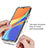 Custodia Silicone Trasparente Ultra Sottile Morbida Cover Fronte e Retro 360 per Xiaomi POCO C31 Chiaro