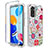 Custodia Silicone Trasparente Ultra Sottile Morbida Cover Fronte e Retro 360 per Xiaomi Redmi Note 11 4G (2022)