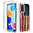 Custodia Silicone Trasparente Ultra Sottile Morbida Cover Fronte e Retro 360 per Xiaomi Redmi Note 11 4G (2022) Multicolore