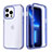Custodia Silicone Trasparente Ultra Sottile Morbida Cover Fronte e Retro 360 YJ1 per Apple iPhone 13 Pro Max