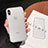 Custodia Silicone Trasparente Ultra Sottile Morbida K01 per Apple iPhone Xs Chiaro