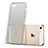 Custodia Silicone Trasparente Ultra Sottile Morbida per Apple iPhone 5 Grigio