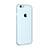 Custodia Silicone Trasparente Ultra Sottile Morbida per Apple iPhone 6S Plus Blu