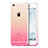 Custodia Silicone Trasparente Ultra Sottile Morbida Sfumato Z01 per Apple iPhone 6 Plus Rosa