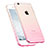 Custodia Silicone Trasparente Ultra Sottile Morbida Sfumato Z01 per Apple iPhone 6 Plus Rosa