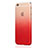 Custodia Silicone Trasparente Ultra Sottile Morbida Sfumato Z01 per Apple iPhone 6 Rosso