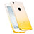 Custodia Silicone Trasparente Ultra Sottile Morbida Sfumato Z01 per Apple iPhone 6S Plus Giallo